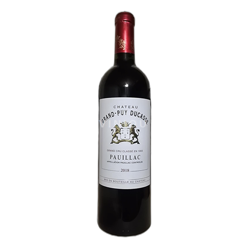 Bordeaux Pauillac Château Grand-Puy Ducasse 2018