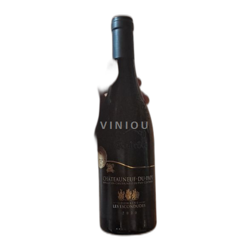 Vin Rouge sec Domaine Les Escondudes 2020 France Vallée du Rhône Châteauneuf-du-pape AOC