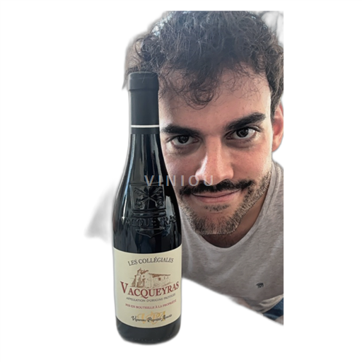 Rhônen laakso Vacqueyras Vignerons Propriétés Associés Les Collégiales Ei vuosikertaa