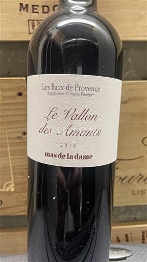Provence Côtes de Provence Mas de la Dame Le Vallon des Amants 2018