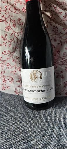 Burgund Morey-Saint-Denis Christophe Bryczek du Pape Jean-Paul II 2021