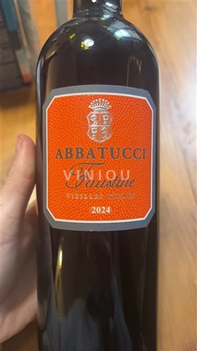 Corse Ajaccio Abbatucci Faustine Vieilles Vignes 2024