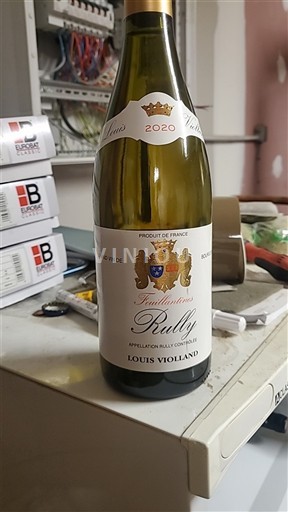 Burgundi Rully Louis Violland Feuillantines 2020