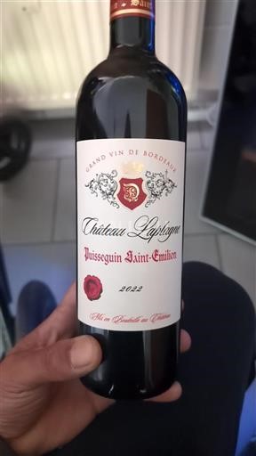 Bordeaux Puisseguin-saint-émilion Château Laplagne 2022