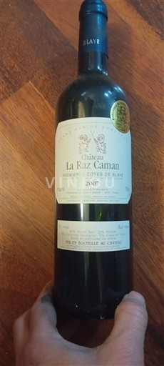 Bordeaux Không được chỉ định Château La Raz Caman 2007