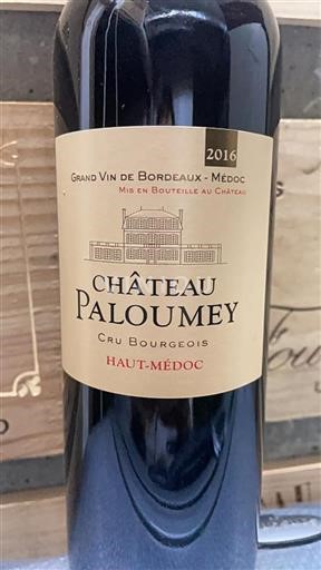 Bordeaux Haut-Médoc Cru Bourgeois Paloumey 2016
