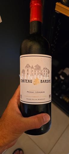 Bordeaux Pessac-Léognan Château Bardins 2019