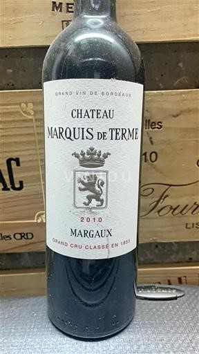 Burdeos Margaux Grand Cru Marquis de Terme 2010