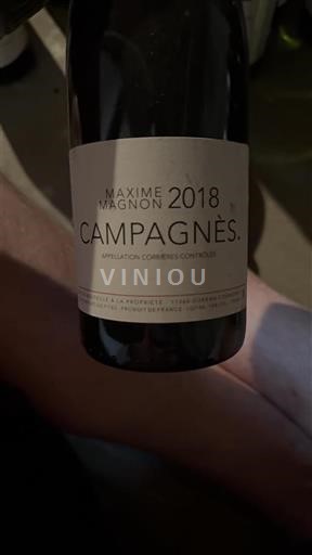 Languedoc Corbières Maxime Magnon Campagnès 2018