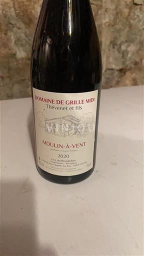 Beaujolais Moulin-à-vent Domaine Grille Midi 2020