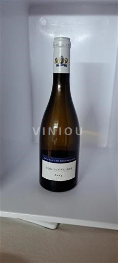 Burgundija Pouilly-fuissé Château Les Renardières 2015