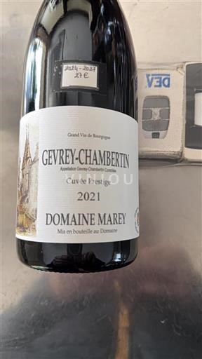 Borgoña Gevrey-Chambertin Domaine Marey Prestige 2021