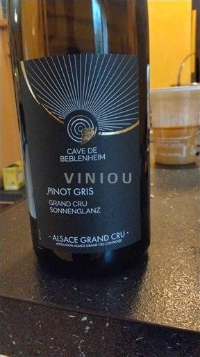 Alsace Alsace Grand Cru Grand Cru Cave de Beblenheim Sonnenglanz Không niên vụ