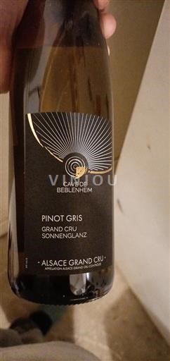 Alsace Alsace Grand Cru Grand Cru Cave de Beblenheim Sonnenglanz Không niên vụ