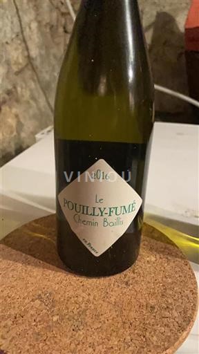 Loire Valley Pouilly-Fumé Chemin Baillis 2016