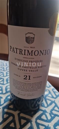 Korsika Patrimonio Castellu Piattu Valle 2021