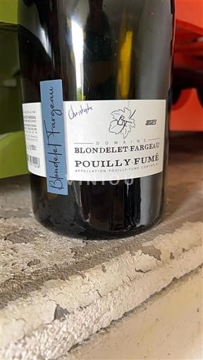 Loire Valley Pouilly-Fumé Domaine Blondelet-Fargeau Christophe 2023
