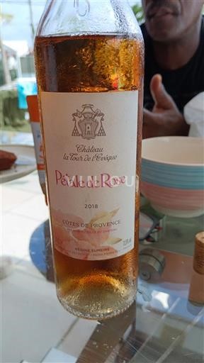 Provenza Côtes-de-Provence Château La Tour de l'Évêque Pétale de Rose 2018