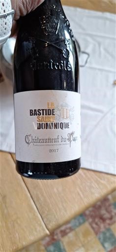 Thung lũng Rhône Châteauneuf-du-pape La Bastide Saint Dominique 2017
