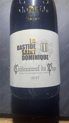 Vallée du Rhône Châteauneuf-du-pape La Bastide Saint Dominique 2017