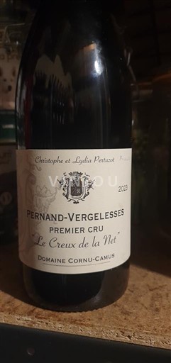 Bourgogne Pernand-vergelesses Premier Cru Domaine Cornu-Camus Le Creux de la Net 2023