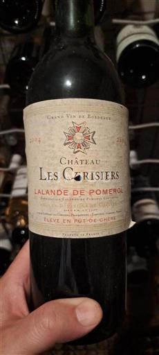 Bordeaux Lalande-de-Pomerol Château Les Cerisiers 2004