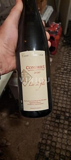 Rhône-dalen Condrieu Cave Bourrin Les 2 fils 2020