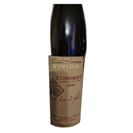 Rhône Valley Condrieu Cave Bourrin Les 2 fils 2020