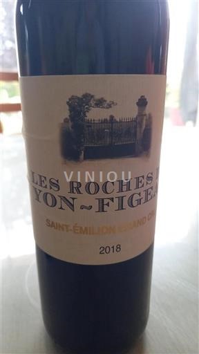 Bordeaux Saint-Émilion Grand Cru Les Roches de Yon-Figeac 2018