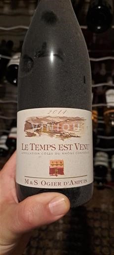 Rhône-dalen Côtes-du-Rhône M&S Ogier Ampuis Le Temps est Venu 2014