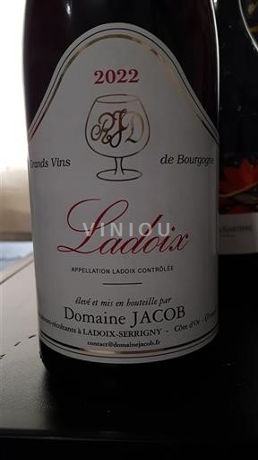 Bourgogne Ladoix Domaine Jacob 2022