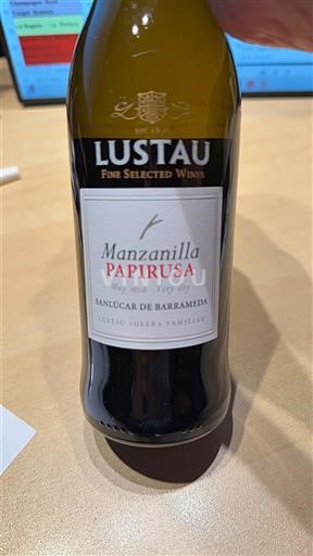 Andalusia Manzanilla Lustau Papirusa Ei vuosikertaa