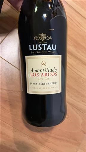 Andalusia Sherry Lustau Amontillado Los Arcos Senza annata
