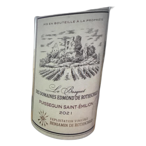 Bordeaux Puisseguin-saint-émilion Domaine Le Bosquet des s, Edmond de Rothschild 2021