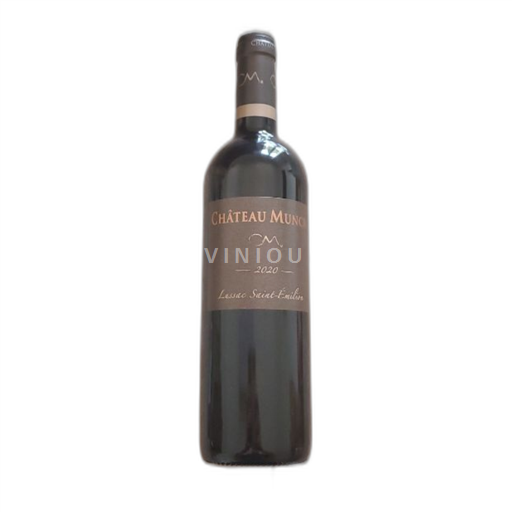 Vin Rouge sec Château Munch 2020 France Bordeaux Lussac-saint-émilion AOC