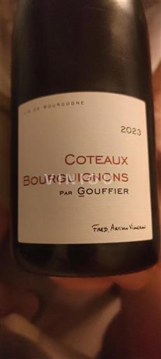 Burgundsko Burgundské vinice Gouffier 2023
