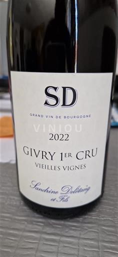 Burgundy Unspecified Premier Cru Sandrine Delétang et Fils Vieilles Vignes 2022