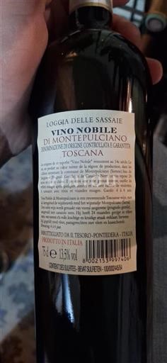 Toscana Vino Nobile di Montepulciano Loggia delle Sassaie Vino Nobile di Montepulciano Senza annata