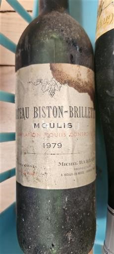 Burdeos Moulis-en-Médoc Château Biston-Brillet 1979