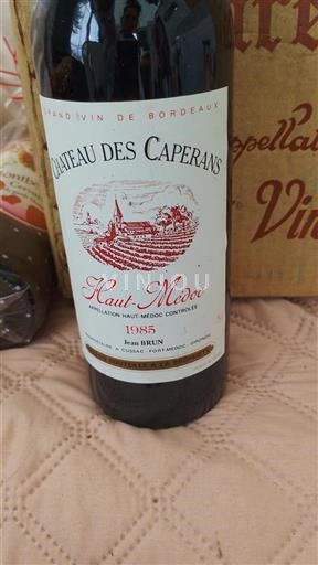 Bordeaux Haut-Médoc Château Des Caperans 1985