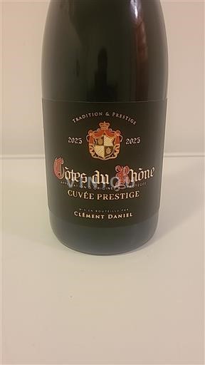 Rhône Valley Côtes du Rhône Clément Daniel Prestige 2023