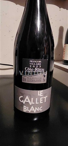Rhônetal Côte-rôtie François Villard Le Gallet Blanc 2023