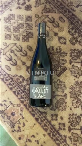 Rona dolina Côte-rôtie François Villard Le Gallet Blanc 2023