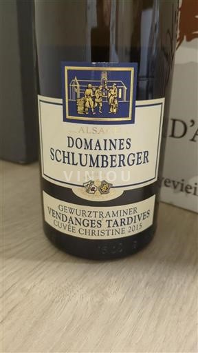 Alsace Vendanges Tardives Domaine S Schlumberger Christine 2015
