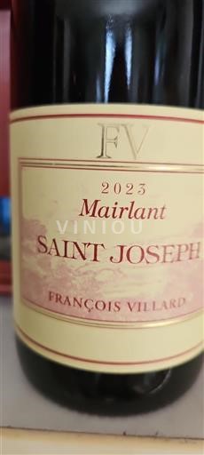 Rhônedalen Saint-Joseph François Villard Mairlant 2023