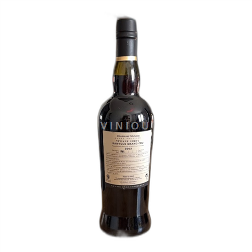 Roussillon Banyuls Grand Cru Cellier des Templiers Prestige Viviane Leroy 2003