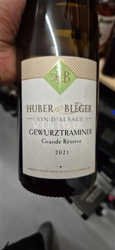 Alsace Grand Cru Huber & Bleger Grande Réserve 2021
