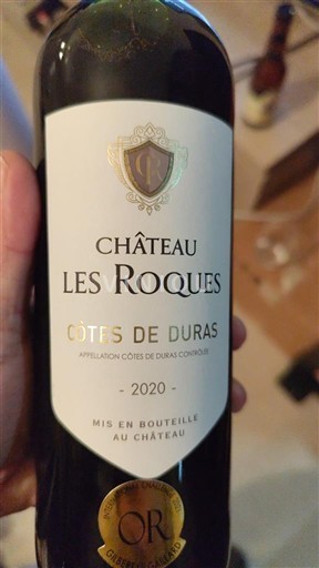 Tây Nam Côtes-de-duras Château Les Roques 2020