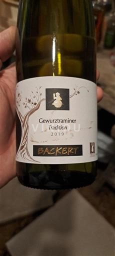 Alsacia Gewurztraminer Grand Cru Backert Tradition 2019