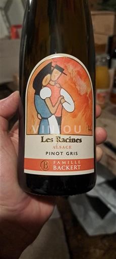 Alsace Grand Cru Famille Backert Les Racines 2022